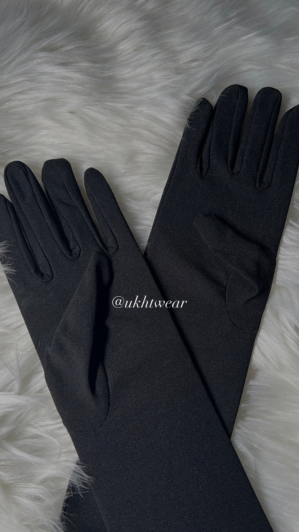 Black gloves